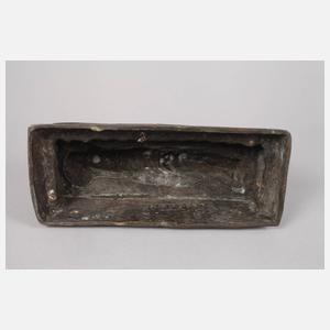 Bronzeplastik liegender Buddha