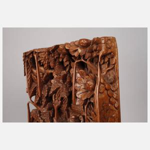 Reliefschnitzerei Bali