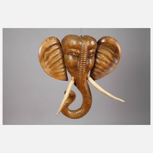 Elefantenkopfplastik