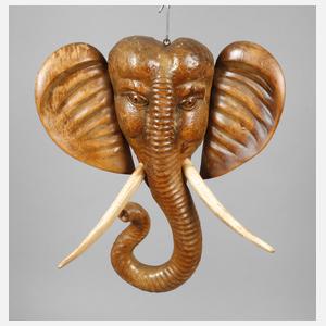 Elefantenkopfplastik