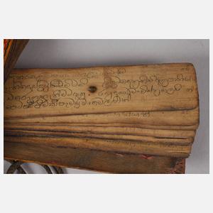 Palmblatt Manuskript