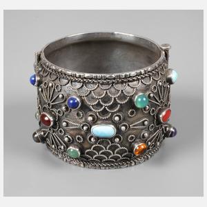 Armreif mit Steinbesatz