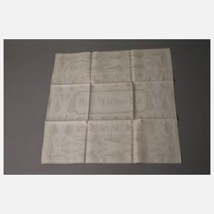 Elf Servietten Jugendstil