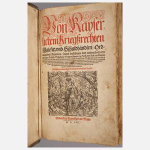 Von Kayserlichen Kriegßrechten