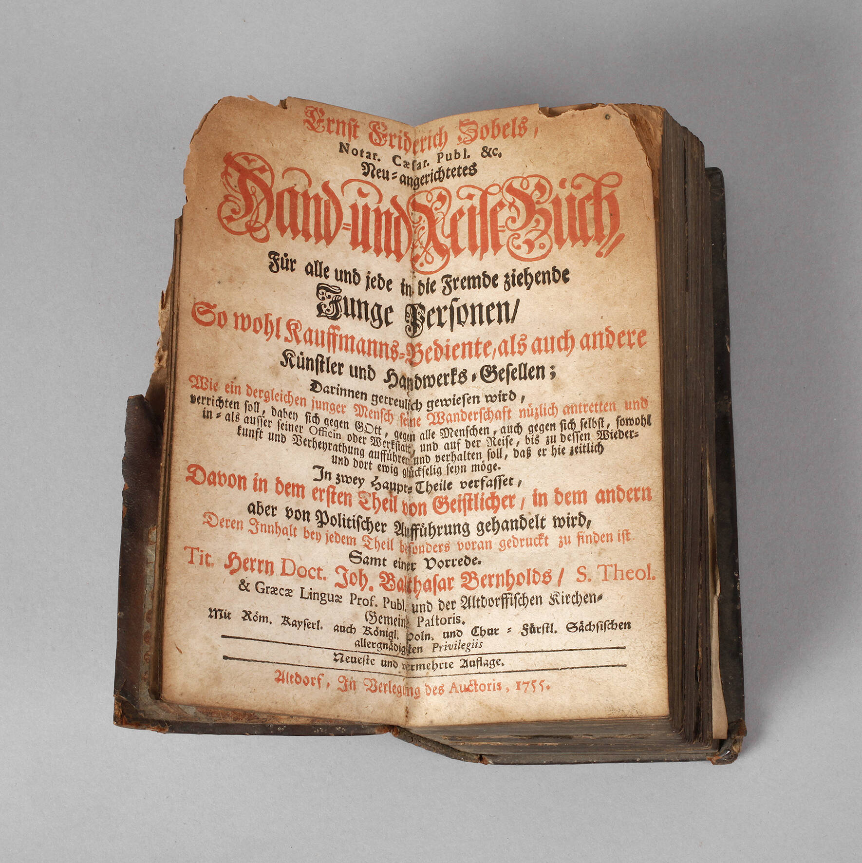 Ernst Friedrich Zobels Hand- und Reise-Buch