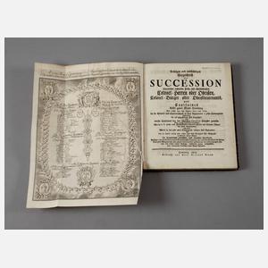 Richtiges und vollständiges Verzeichniß der Succession