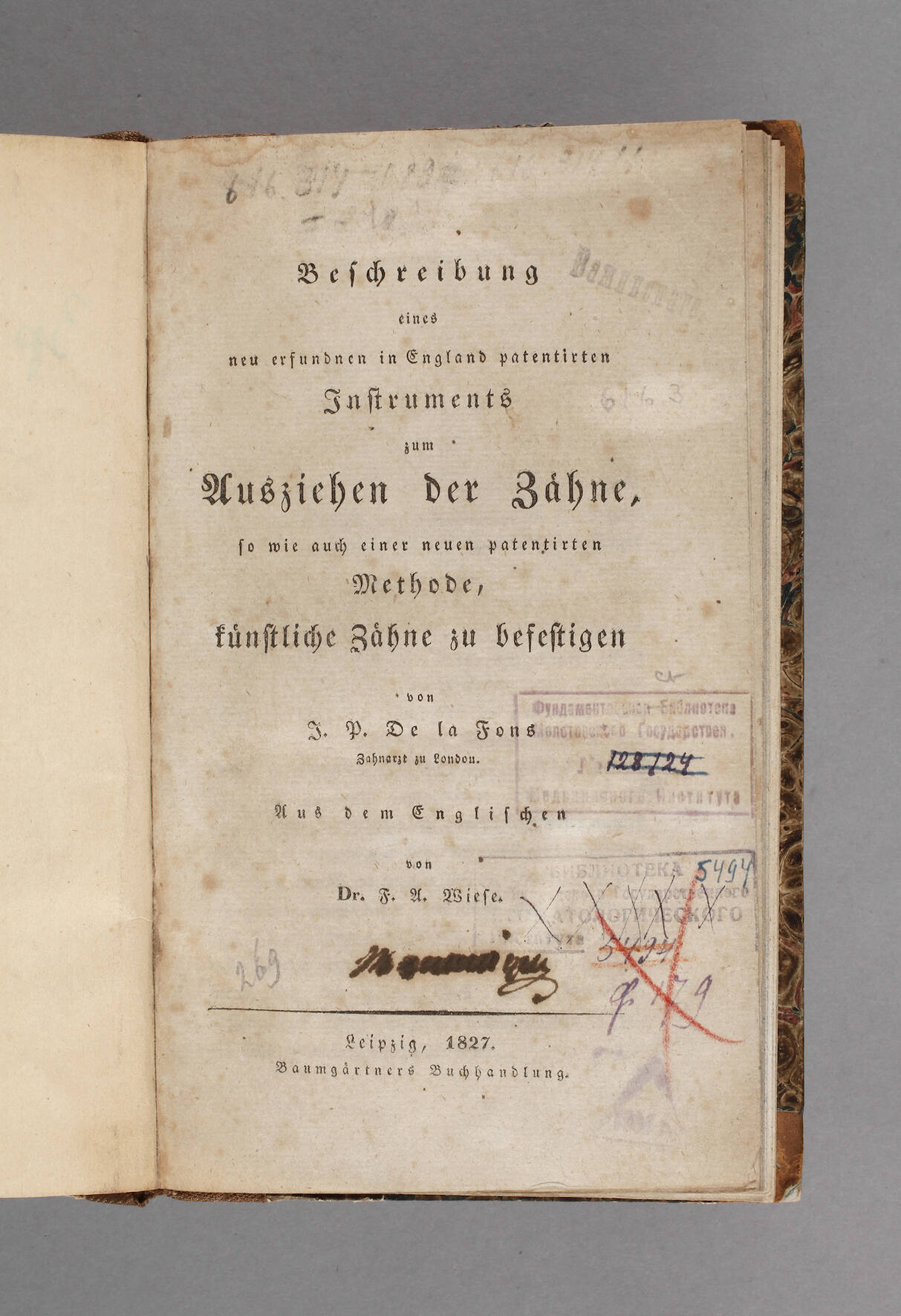 Beschreibung eines neu erfundnen