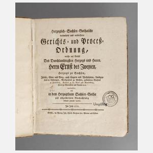 Gerichts- und Proceß-Ordnung