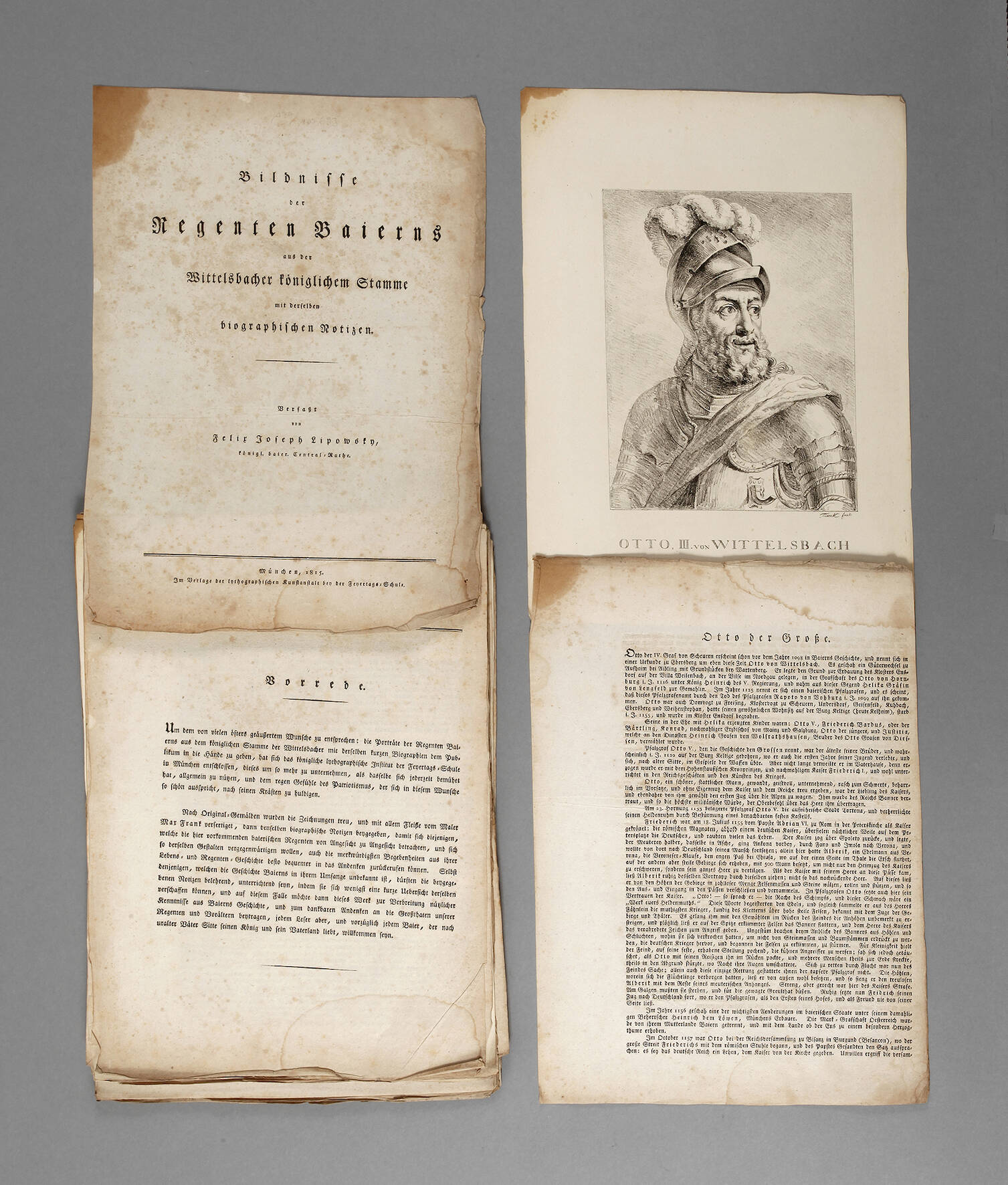 Bildnisse der Regenten Baierns