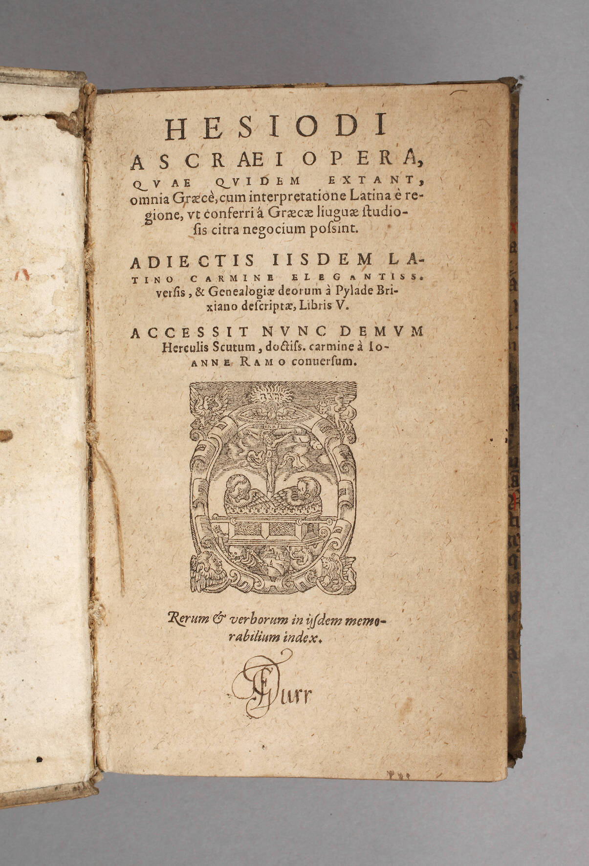 Hesiodi Ascraei Opera