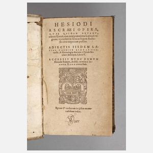 Hesiodi Ascraei Opera