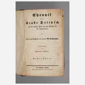 Chronik der Stadt Delitzsch