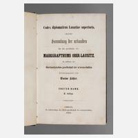Codex diplomaticus Lusatiae superioris111