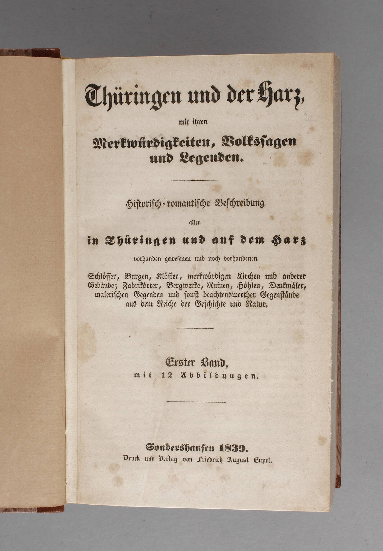 Thüringen und der Harz