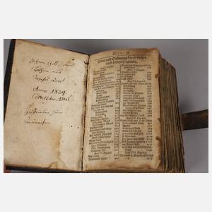 Alte Bibel Sachsen 18. Jh.