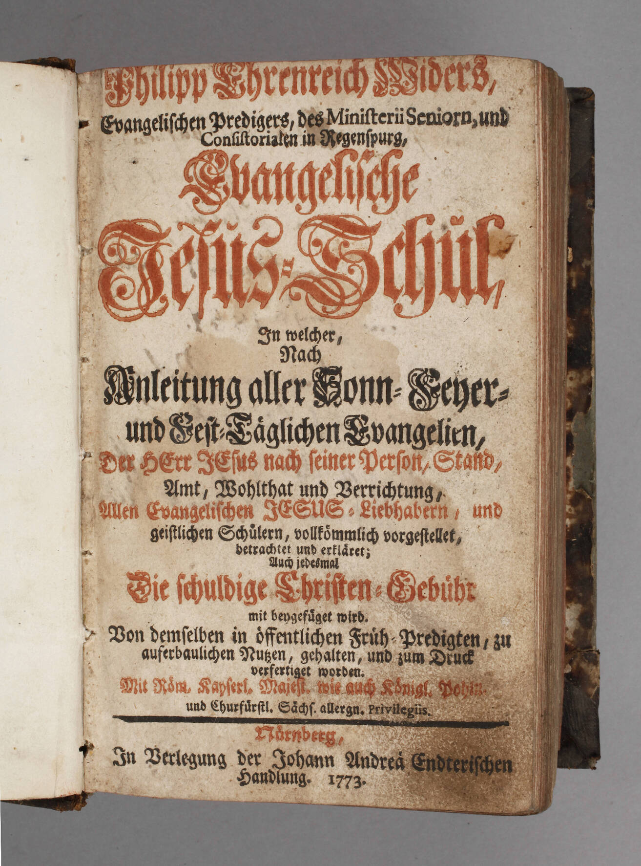 Ph. E. Widers Evangelische Jesus-Schul