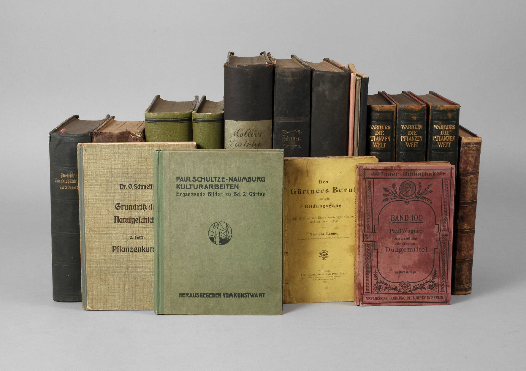 Konvolut Gartenbücher Deutsches Reich