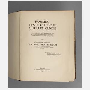 Familien-Geschichtliche Quellenkunde