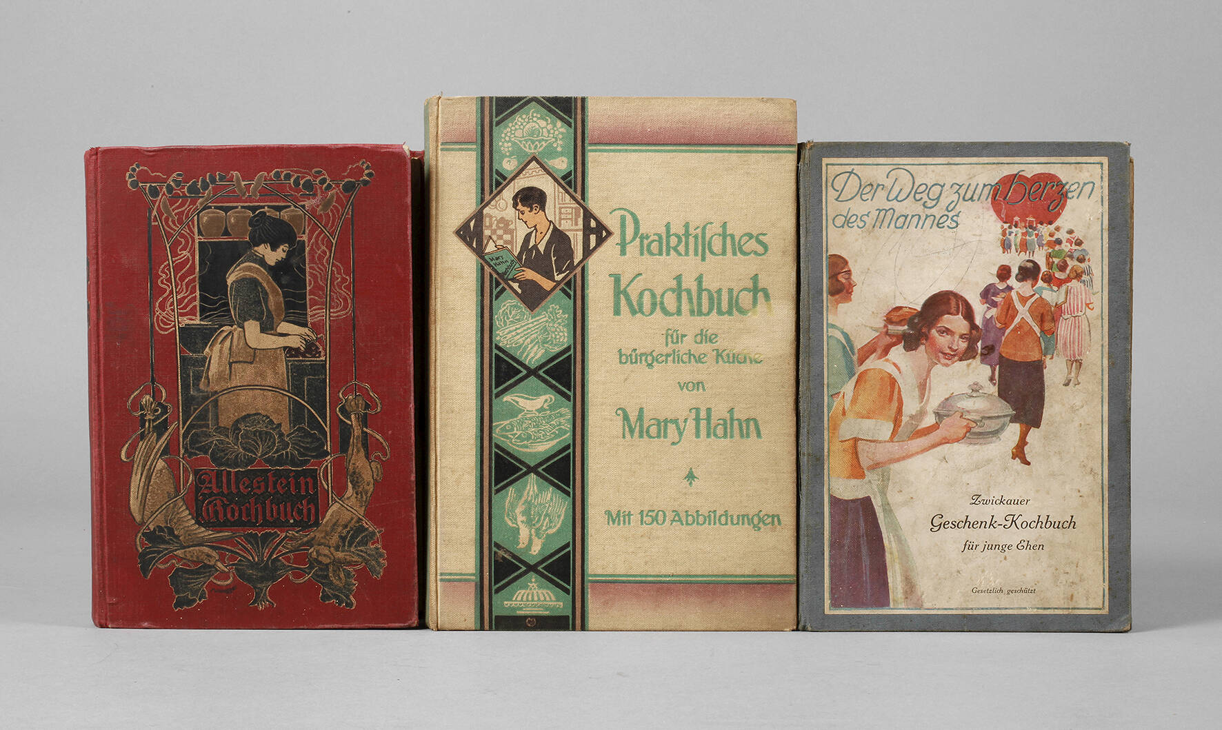Drei Kochbücher