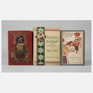 Drei Kochbücher