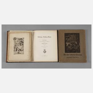 Konvolut Holzschnitt-illustrierte Bücher