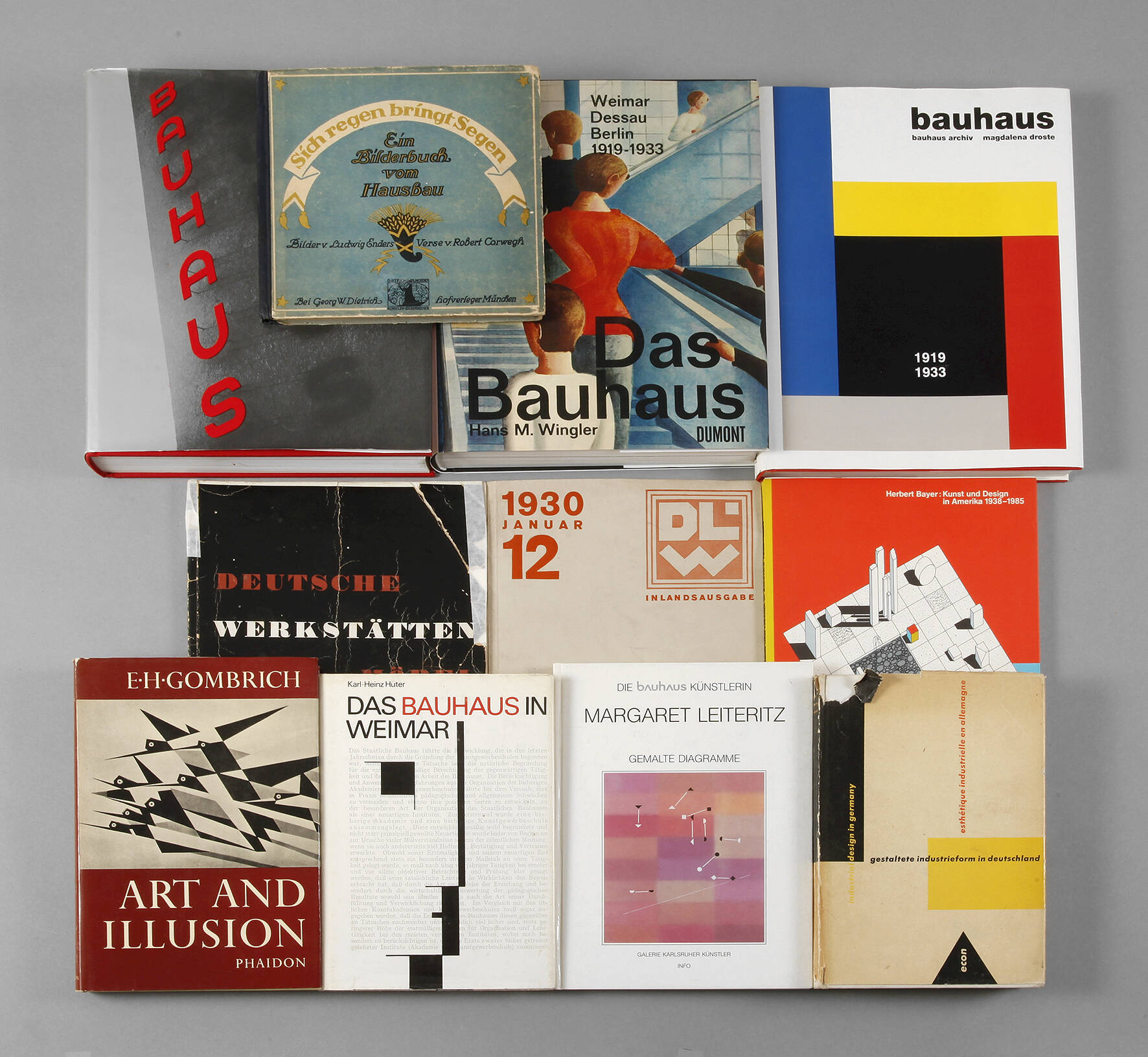 Bücherkonvolut Bauhaus