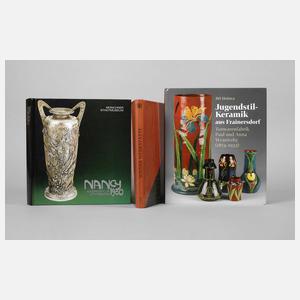 Drei Fachbücher Jugendstil