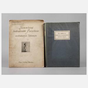 Paar Sammlungskataloge
