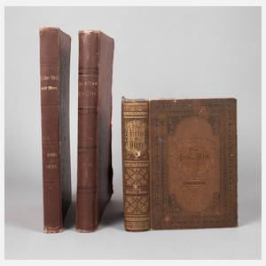 Drei Bände illustrierte Zeitungen