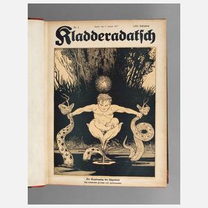 Zeitschrift Kladderadatsch 1917