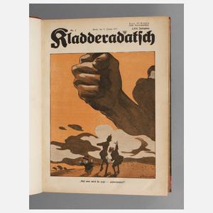 Zeitschrift Kladderadatsch 1918
