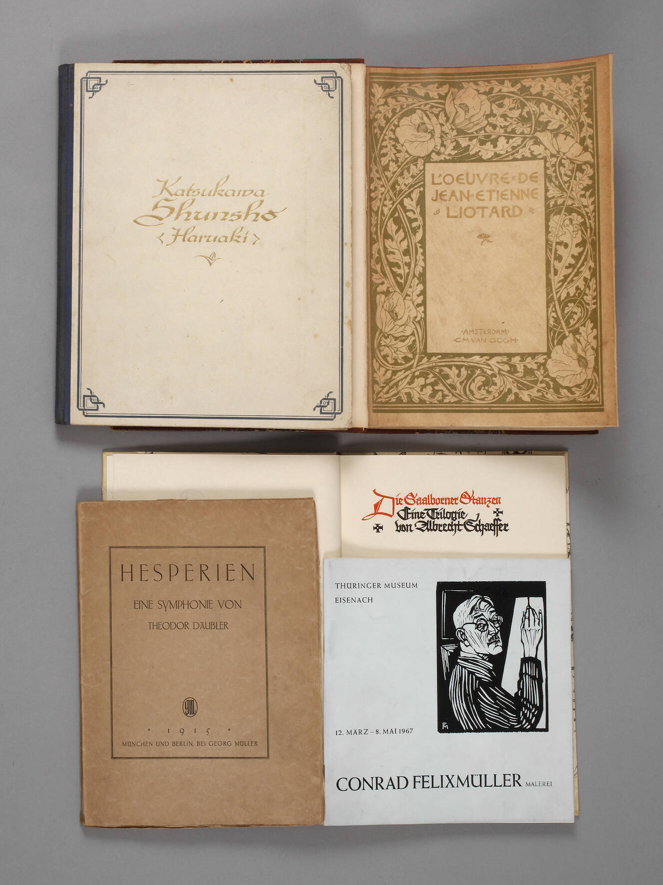 Konvolut Pressedrucke