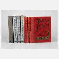 Konvolut Daheim-Kalender111