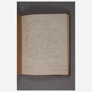 Adeliges Stammbuchalbum Thüringen