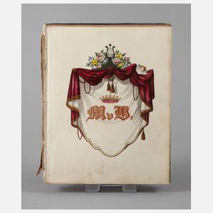 Adeliges Stammbuchalbum Thüringen