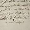Autogramm Charles-Maurice de Talleyrand