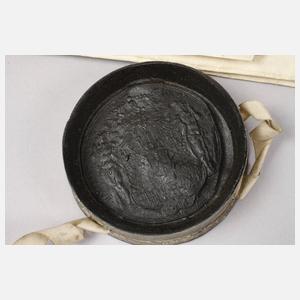 Lehnsbrief Halberstadt 1714