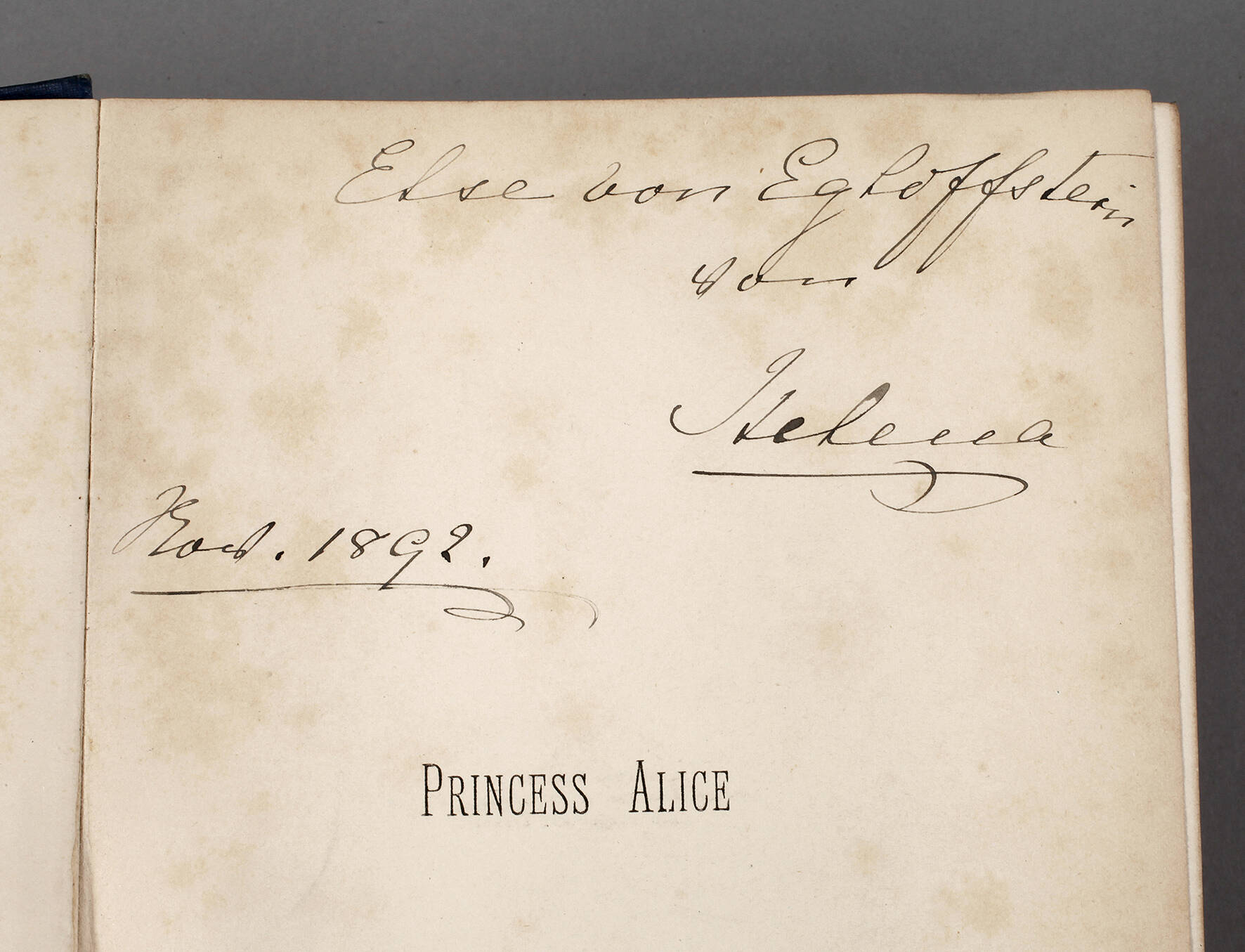 Autogramm Princess Helena Victoria