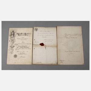 Drei Dokumente Berlin