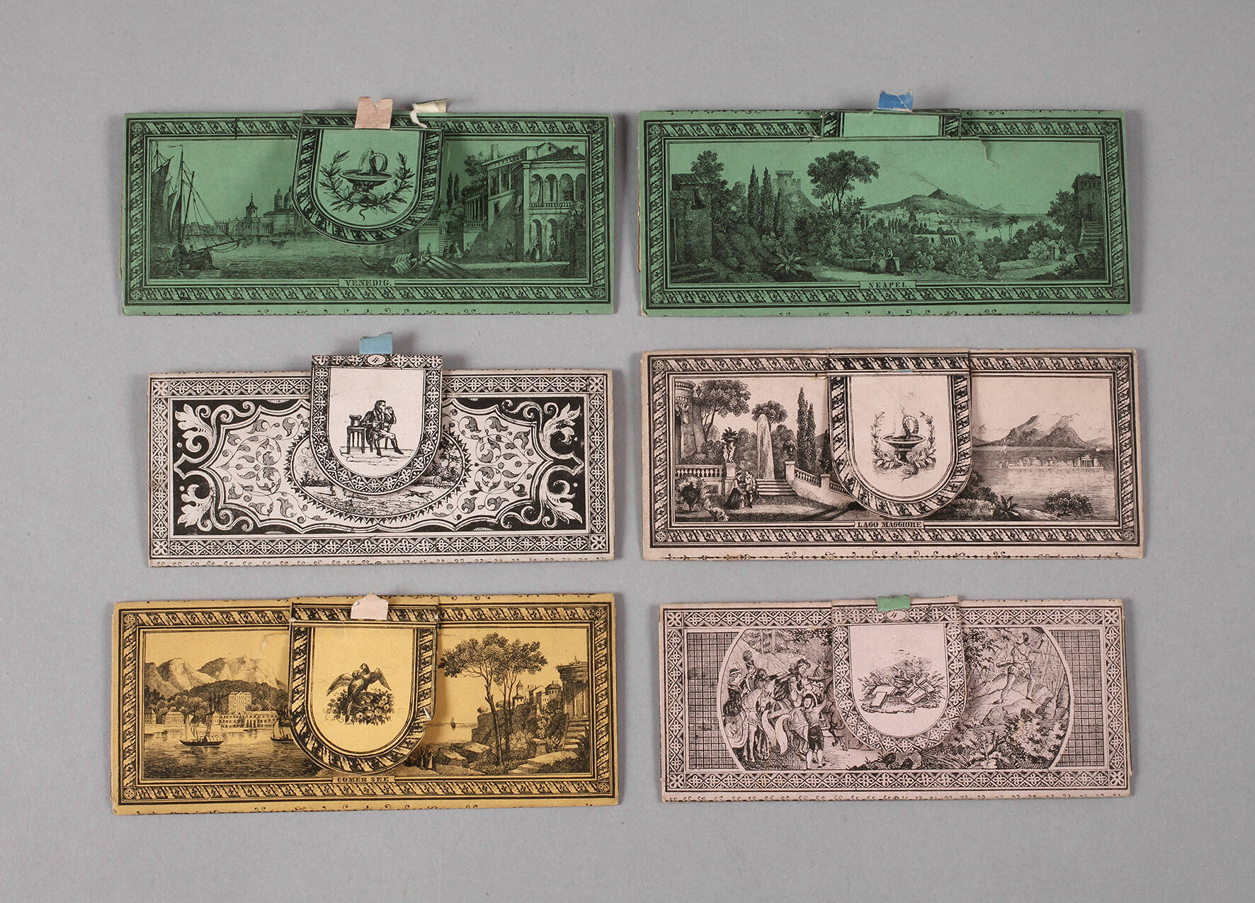 Konvolut biedermeierliche Präsentumschläge