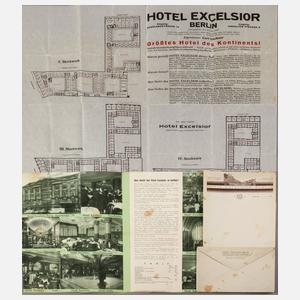 Konvolut Hotel Excelsior Berlin