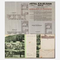 Konvolut Hotel Excelsior Berlin111