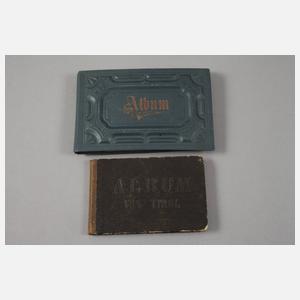 Paar Reiseerinnerungsalben um 1860