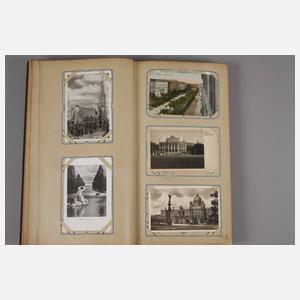 Paar Ansichtskartenalben Wien