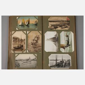 Ansichtskartenalbum Seefahrt