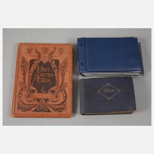 Konvolut Ansichtskartenalben Mitteldeutschland