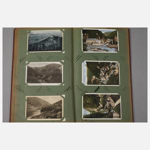 Zwei Ansichtskartenalben Osteuropa