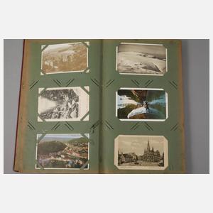 Zwei Ansichtskartenalben Osteuropa