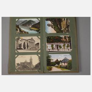 Zwei Ansichtskartenalben Osteuropa