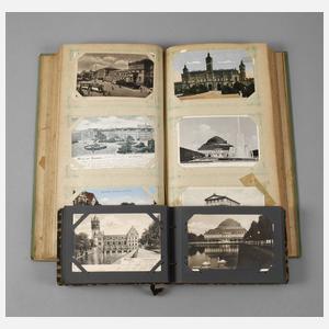Paar Ansichtskartenalben Alt-Hannover
